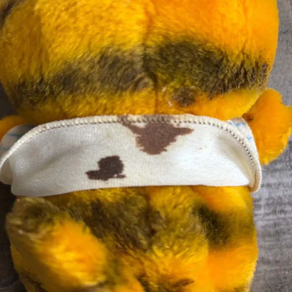 Garfield Vintage 1978 1981 Baseball Plush Cat Stuffed Animal Collectible Toy